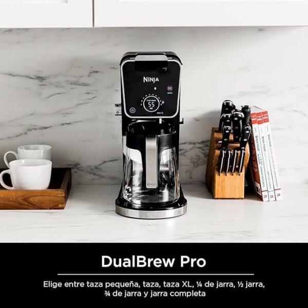 ⁦ ماكينة صنع القهوة بالتنقيط Ninja DualBrew Pro CFP301⁩ - الصورة ⁦3⁩